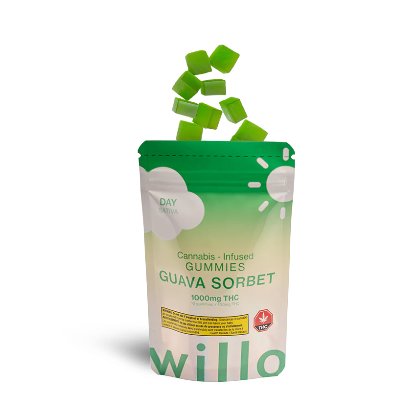 Willo-1000mg-THC-Guava Sorbet