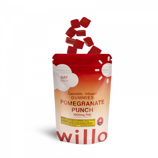 Willo Pomegranate Punch Gummiess