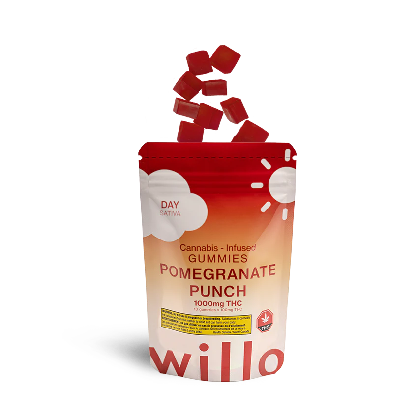 Willo Pomegranate Punch Gummiess